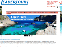 Tablet Screenshot of leadertours-dz.com